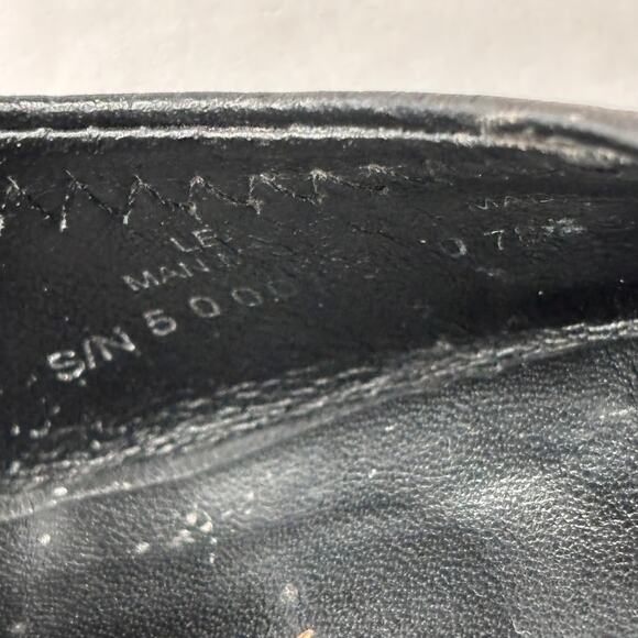 Tory Burch Black & Silver Sally Wedge Size 8.5M - Picture 10 of 10